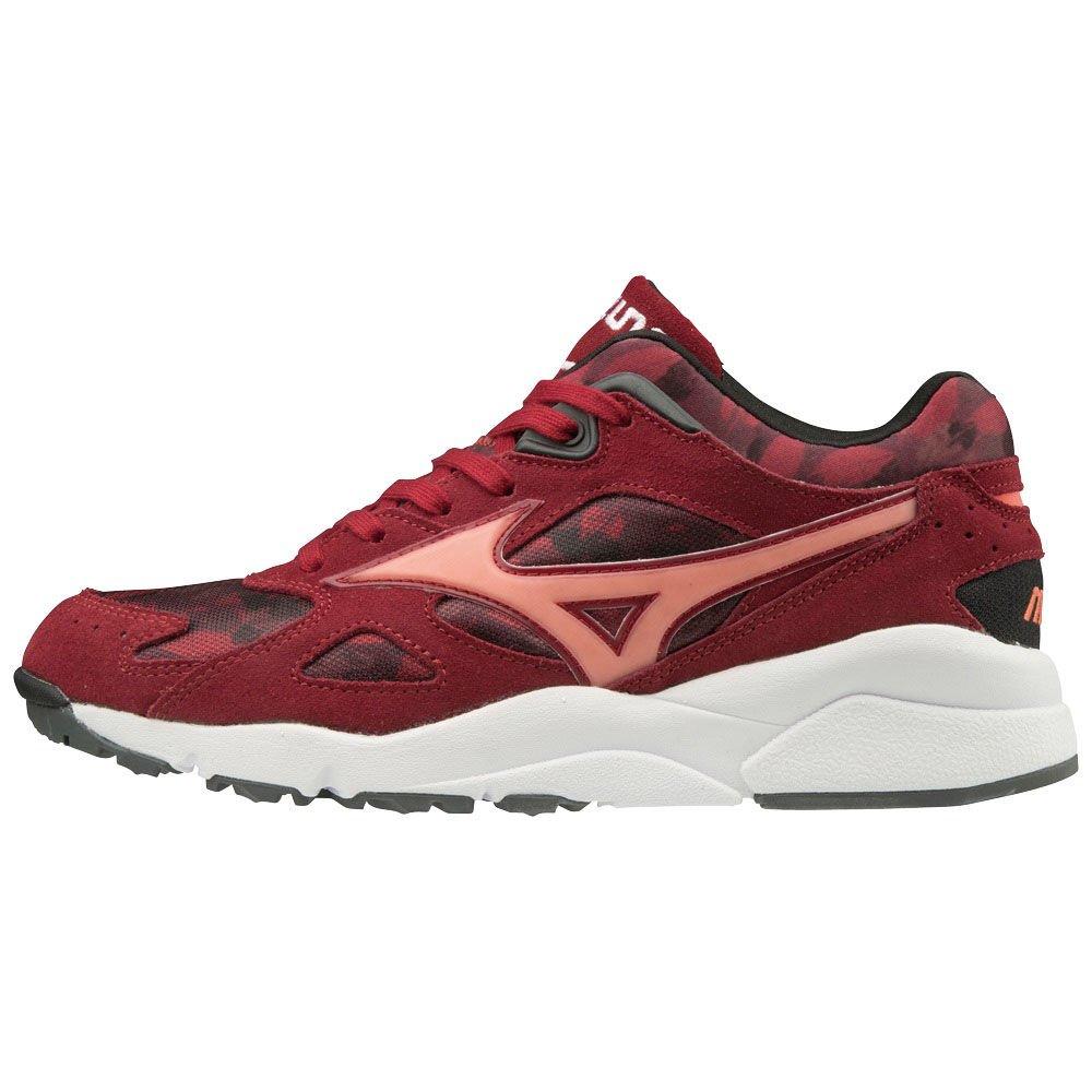 Men's Mizuno Sneakers Red/Black MIZUNO SKY MEDAL FALLING LEAVES RB-Line Shoes - D1GA192063